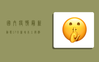国内疫情最新动态，17日新增本土病例数创新高，防控形势依然严峻