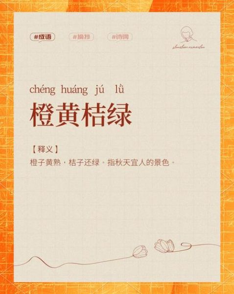 橙黄的词语有哪些_橙黄怎么搭配颜色好看