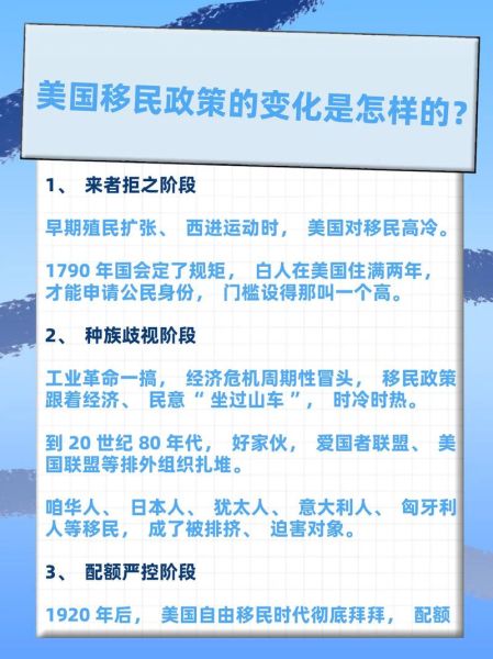 2017美国移民政策变化_如何影响华人申请