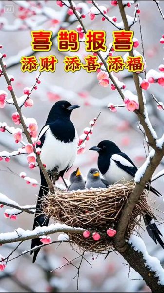 喜鹊报喜的征兆_喜鹊叫有什么寓意