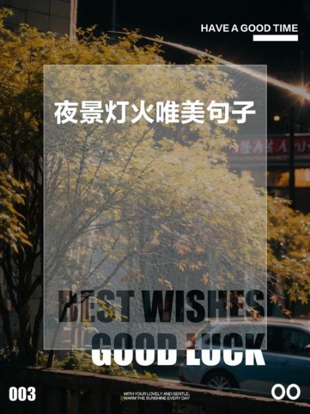描写街道晚上的词语有哪些_如何运用