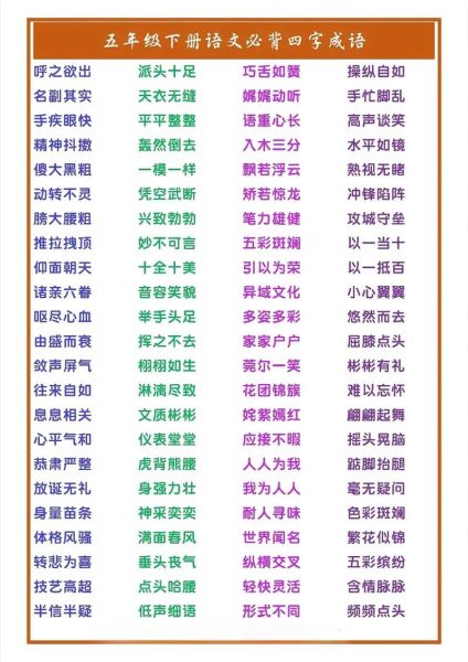 形容同学的四字词语有哪些_如何运用