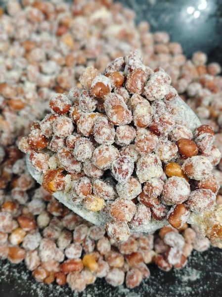 糖霜花生米怎么做_糖霜花生米的做法窍门