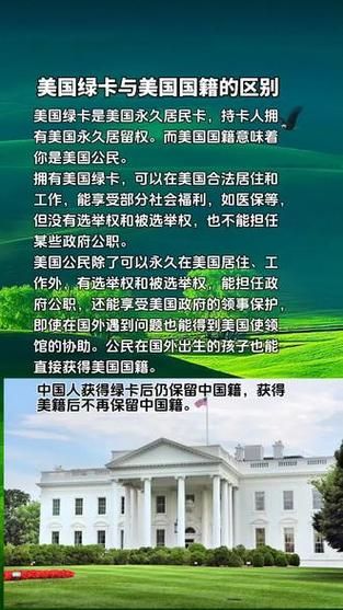 绿卡和移民有什么区别_美国绿卡申请条件