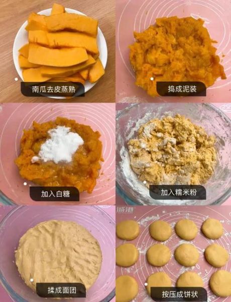 南瓜饼怎么炸才酥脆_南瓜饼油炸做法步骤
