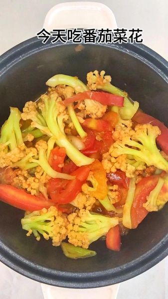 西红柿炒菜花家常做法_西红柿炒菜花怎么做好吃