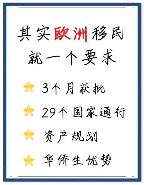 如何办理欧洲移民_欧洲移民条件有哪些