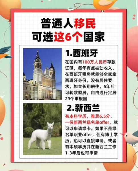 低门槛移民国家有哪些_普通人如何移民
