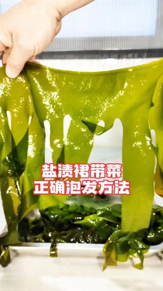 裙带菜怎么泡发_裙带菜凉拌做法