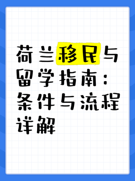 投资移民荷兰条件_荷兰投资移民需要多少钱