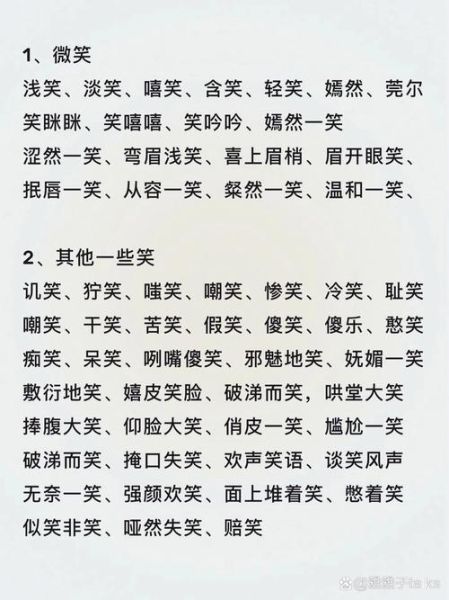 笑声怎么形容_描写笑声的词语有哪些