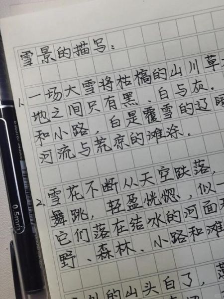 雪中景怎么描写_雪中景作文素材有哪些