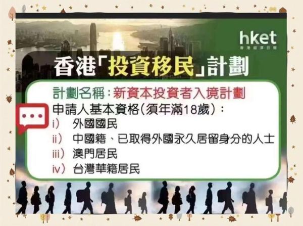 富人移民香港条件_富人移民香港流程
