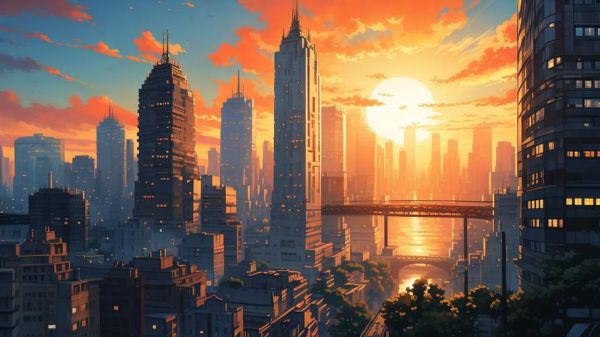 看着高楼风景_如何拍出城市天际线大片