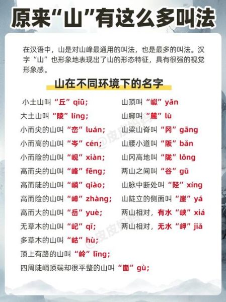山高词语有哪些_山高词语怎么写