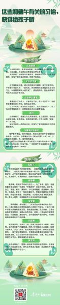 端午节为什么要吃粽子_端午节有哪些传统习俗