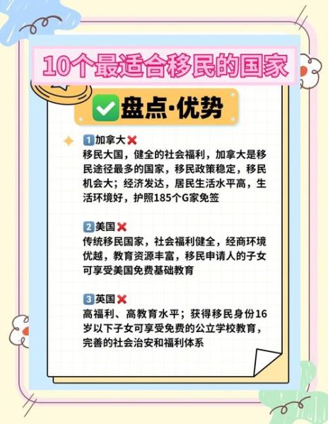 10万移民哪个国家好_10万移民需要什么条件
