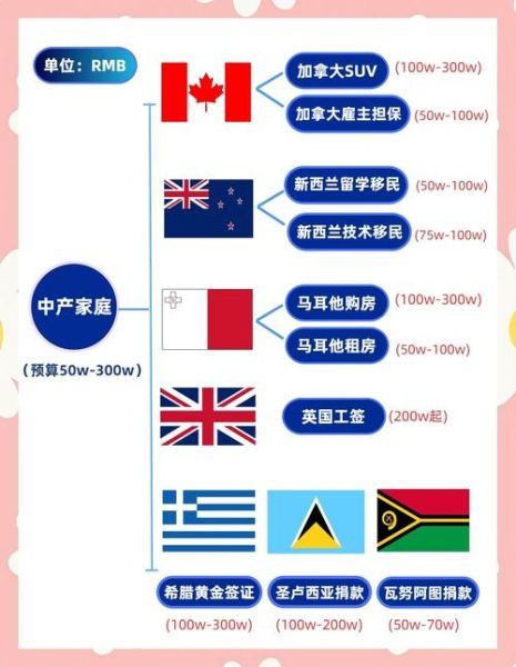 移民要多少钱_各国移民费用对比