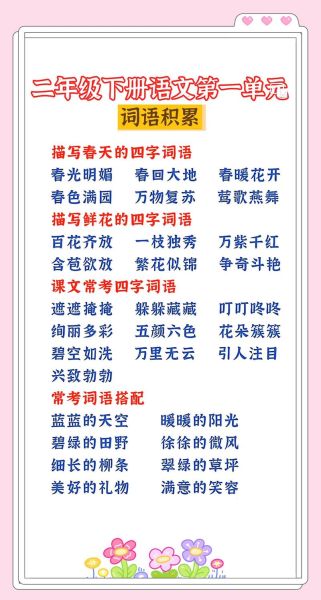 春天有哪些ABB词语_春天ABB词语怎么写