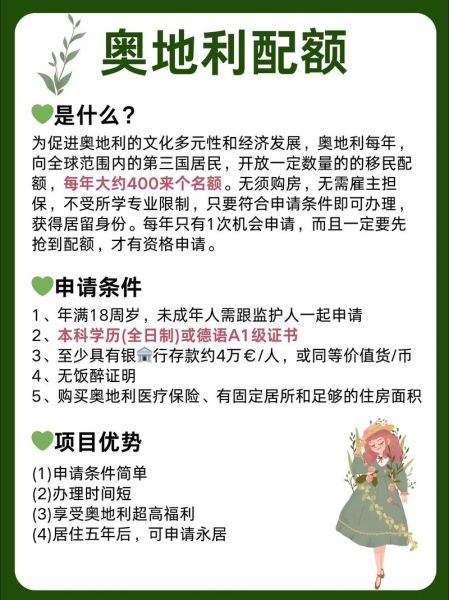 奥地利移民配额如何申请_奥地利配额移民条件