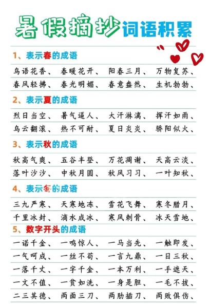 描写春天的词语有哪些_如何生动描写春天景色