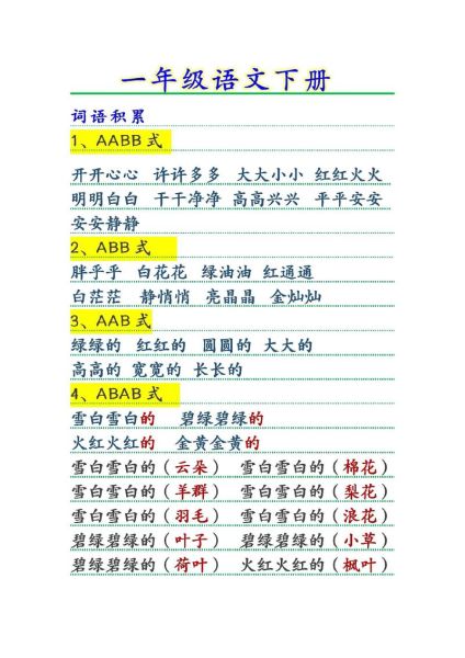 黄橙绿词语有哪些_如何区分黄橙绿词语