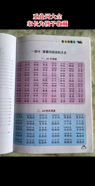 aa词语形容有哪些_如何用aa词语写句子