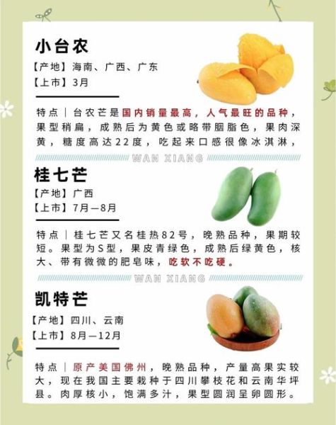 芒果形容词有哪些_芒果口感怎么形容