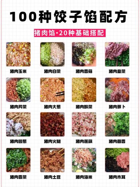 猪肉饺子馅怎么调好吃_猪肉饺子馅做法大全