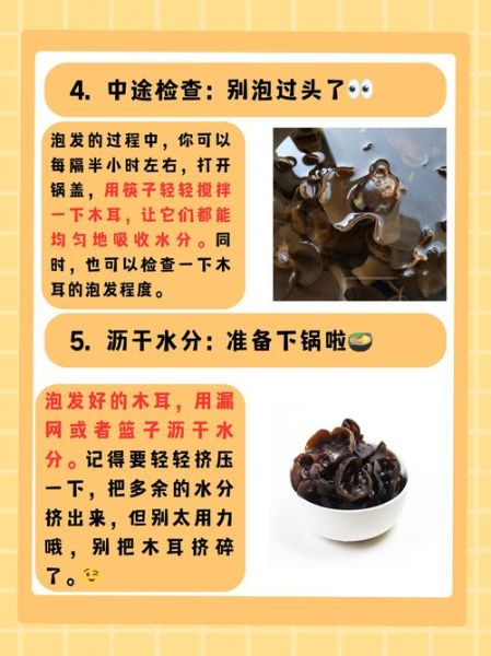 木耳怎么泡发才脆_家常木耳炒肉做法