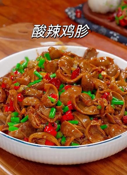 酸辣鸡胗怎么做_鸡胗焯水几分钟才脆嫩