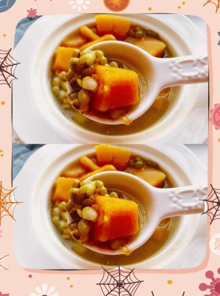 绿豆南瓜汤怎么煮_绿豆南瓜汤的功效与禁忌