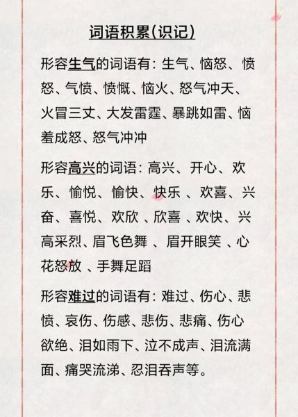 表示怒的ABB词语有哪些_怎么用才地道