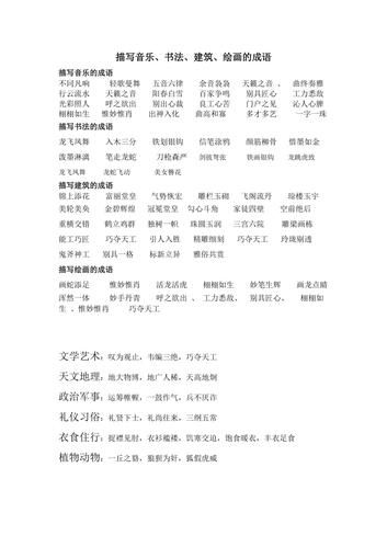 艺术词语大全_艺术词汇有哪些