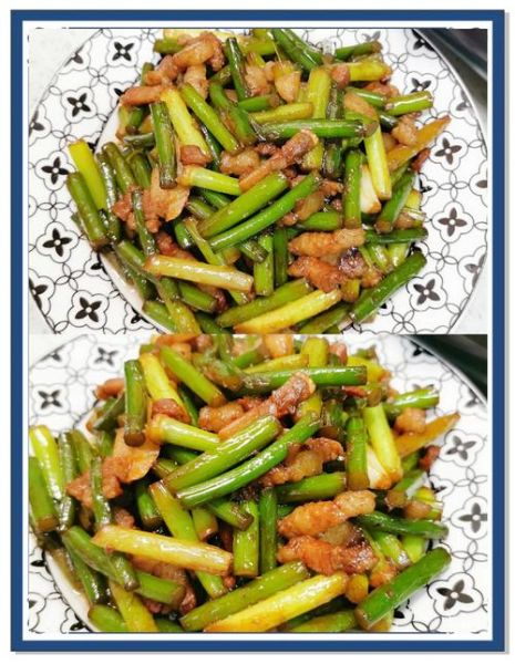 蒜薹炒肉怎么炒才嫩_蒜薹炒肉的家常做法