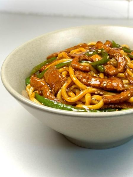 青椒肉丝面怎么做_青椒肉丝面家常做法