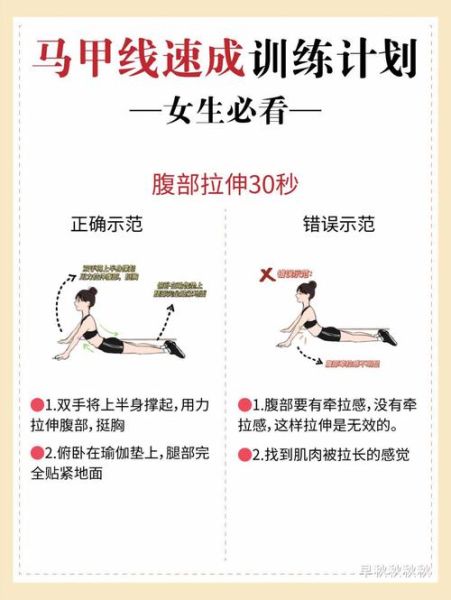 腰腹训练多久见效_如何练出马甲线