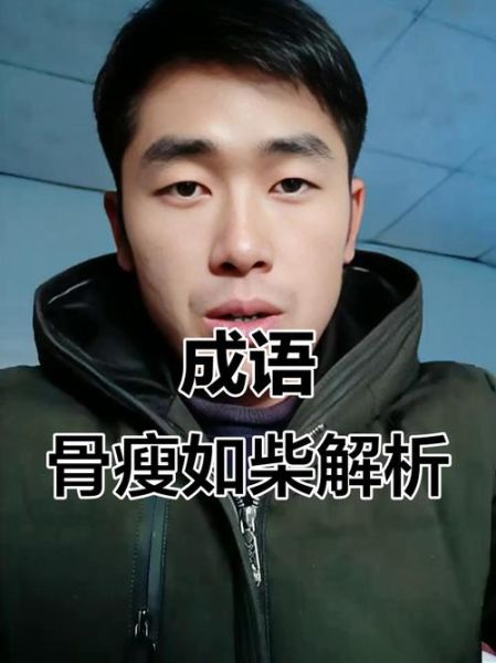骨瘦如柴是什么意思_骨瘦如柴的成语出处