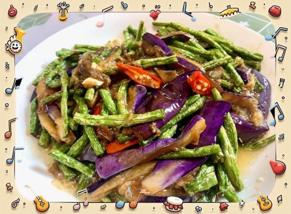 长豆角烧茄子怎么做_长豆角烧茄子家常做法