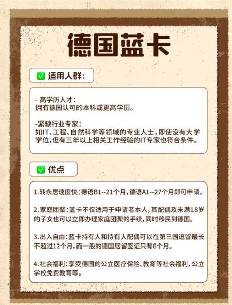 德国移民政策2024最新变化_如何申请德国蓝卡