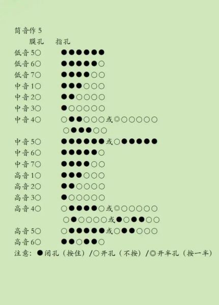 笛子初学者买什么调_笛子入门指法图解
