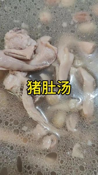 猪肚怎么洗才没异味_猪肚炖什么最养胃