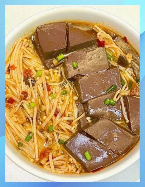 鸭血怎么做好吃_鸭血的做法大全