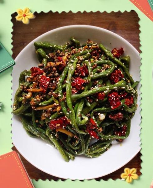干炸豆角怎么做_干炸豆角的家常做法