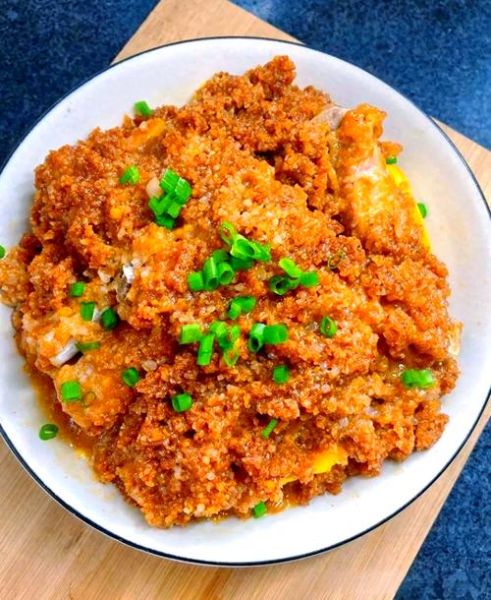 米粉蒸排骨怎么做_蒸多久才软烂入味