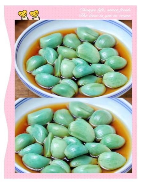 腊八蒜怎么做_腊八蒜变绿秘诀