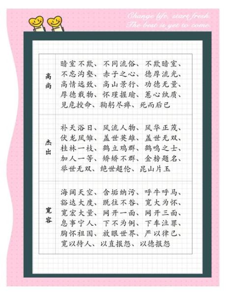 称赞体格好的词语有哪些_怎么用才得体
