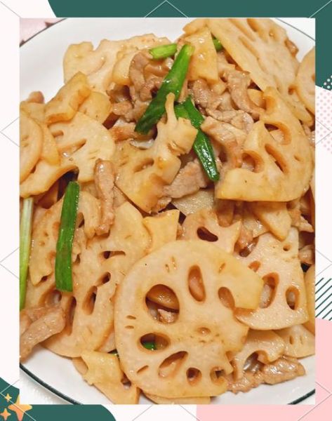 藕片炒肉怎么做才脆嫩_藕片炒肉的家常做法