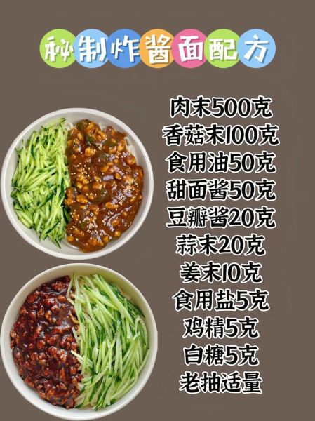炸酱面炸酱怎么做_正宗老北京炸酱配方