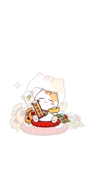 财运猫手机墙纸怎么选_财运猫壁纸真的能招财吗